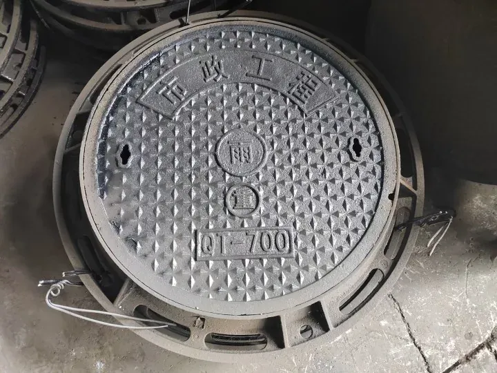 ChenXing round ductile iron manhole cover with frame